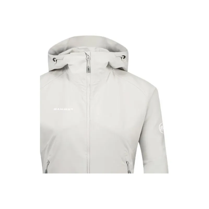 MAMMUT Jackets Coats Unisex Silver Gray With Free Necklaces-2