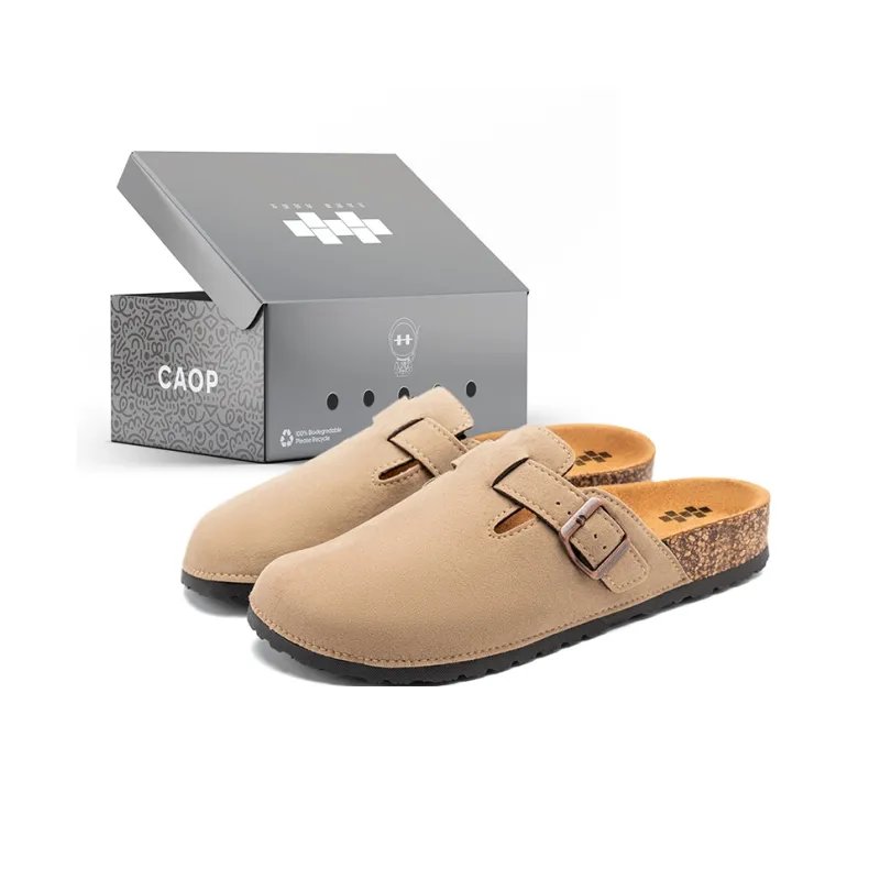 CAOP Cork Bucolic Collection Closed Toe Slippers Unisex-1