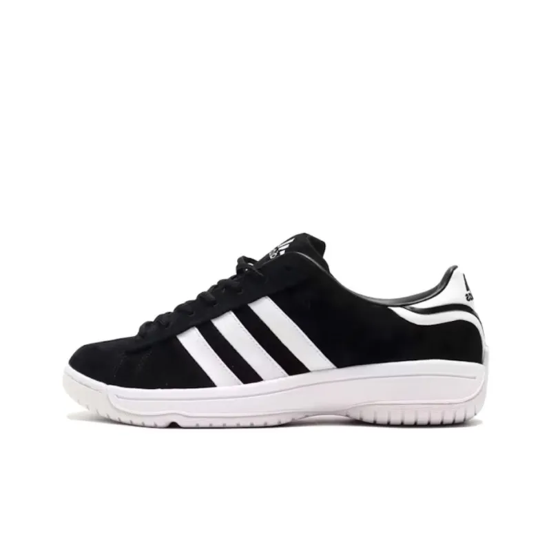 Adidas Campus Supreme Abrasion Resistant Low Top Skateboard Shoes Unisex Black-0
