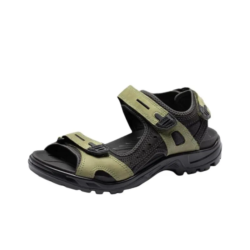 Ecco Off road Series Beach Sandals Men's Green-0