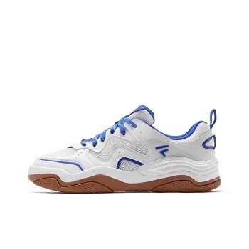 FILA FUSION KICK III Skateboarding Shoes Low Top Skateboard Shoes Men's White Blue