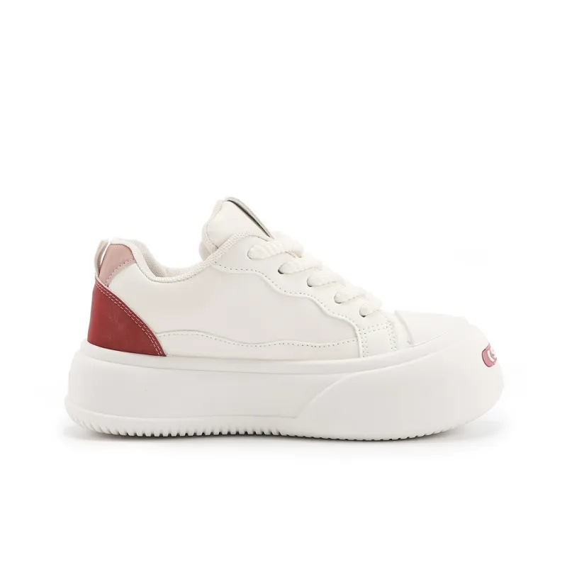 DHARRY 'Ink Gap Shoes' Height Increasing Low Top Skateboard Shoes Women's-1