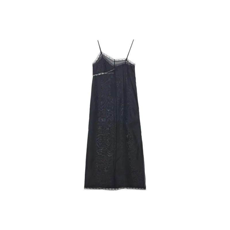 MM6 Maison Margiela Slip Dress Women's Black-0