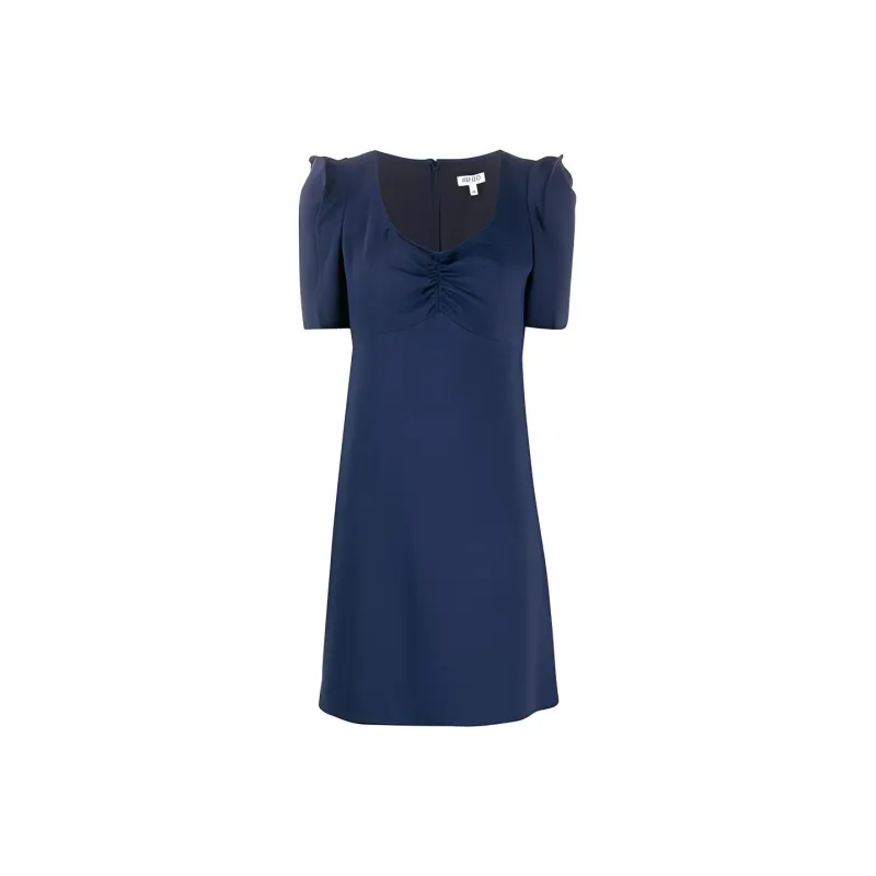 KENZO Short Sleeved Dresses Women's Blue-1