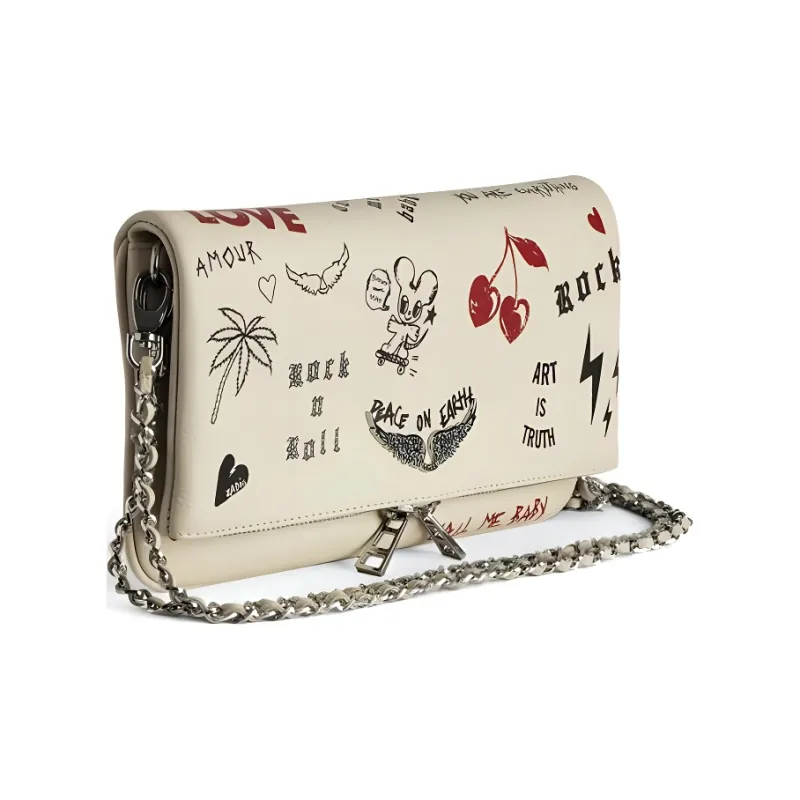Zadig & Voltaire Rock Love Clutch Bag-1