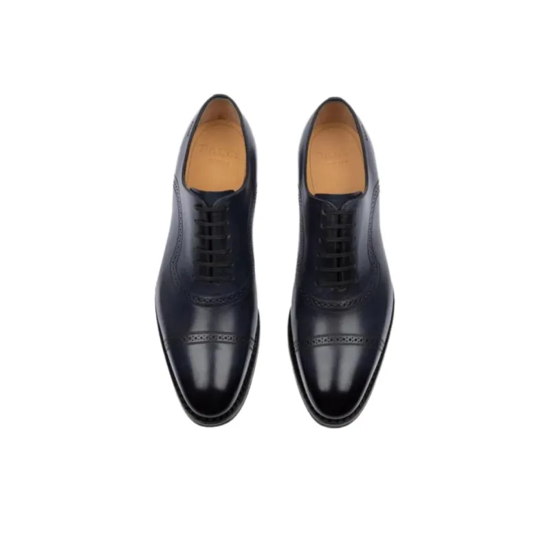 BALLY Dress Shoes Men Low Top Blue-1