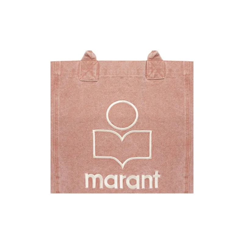 ISABEL MARANT Cotton Tote Bag, Shopping Bag, Handbag Women's Pink-1