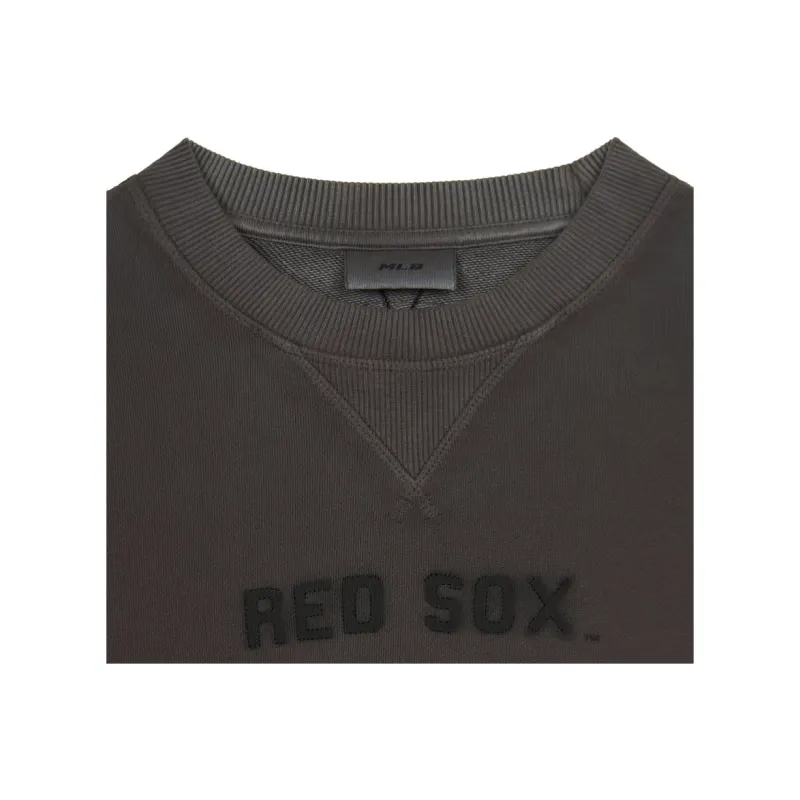MLB Boston Red Sox Sweatshirt Unisex Charcoal Gray-2