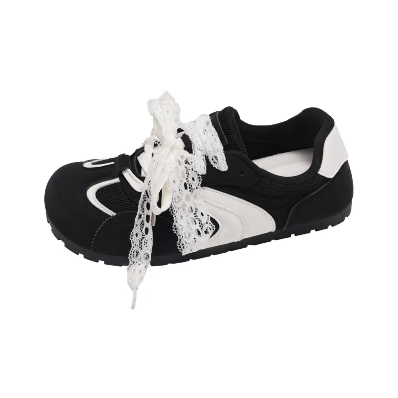 TUOPIN Anti Slip Wear Resistant Low Top Skateboard Shoes Women's-32