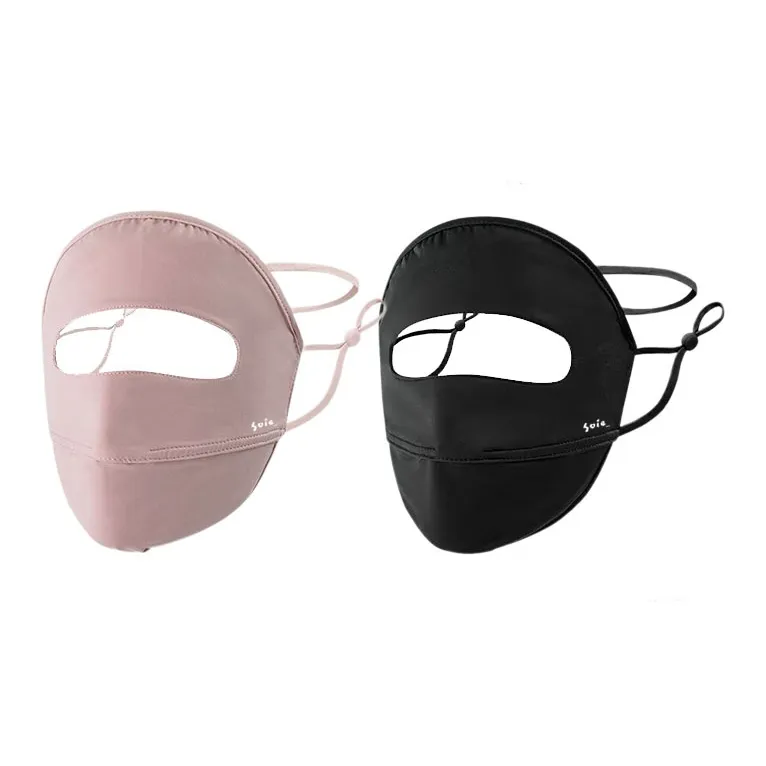 SOIE Polyester Sun Protection Masks Women's-8