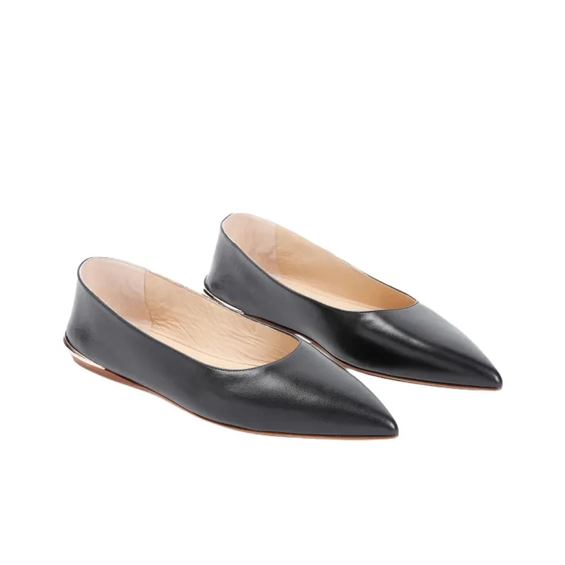 GABRIELA HEARST Fleur Casual Single Shoes Women's Black-2