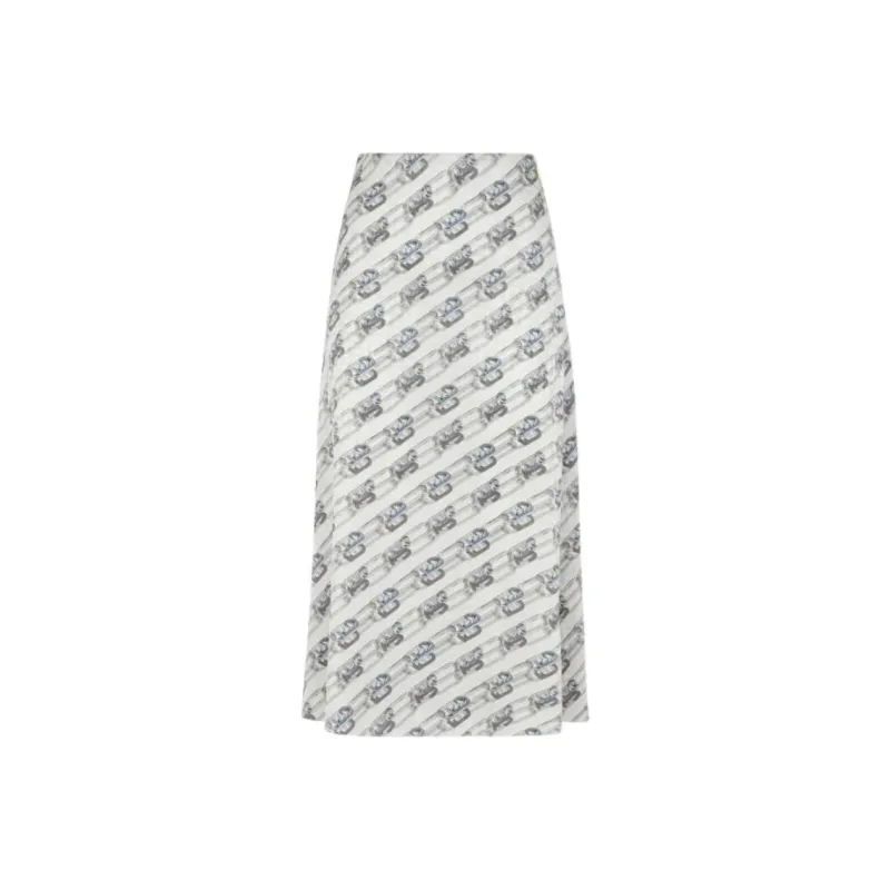 FENDI Casual Long Skirts Women's White-0