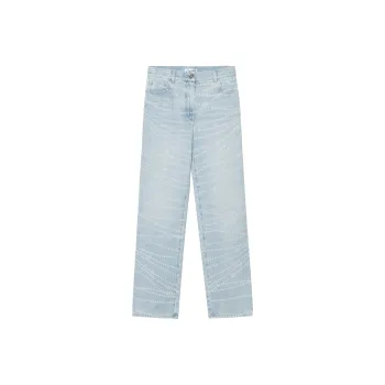 CHANEL 25P Spring Summer Preview Collection Jeans Women's Blue