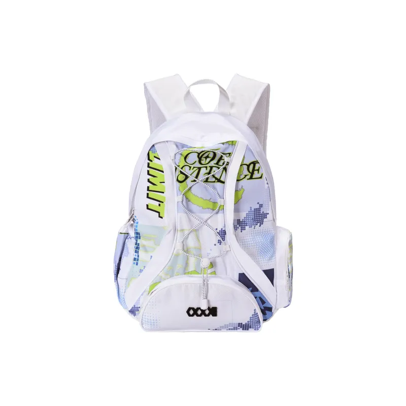 COEXISTENCE Polyester Backpack Unisex Black-20