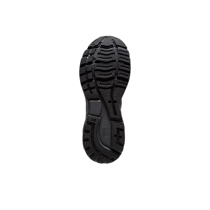Brooks Ghost 14 Abrasion Resistant Low Top Casual Running Shoes Women's Black-5