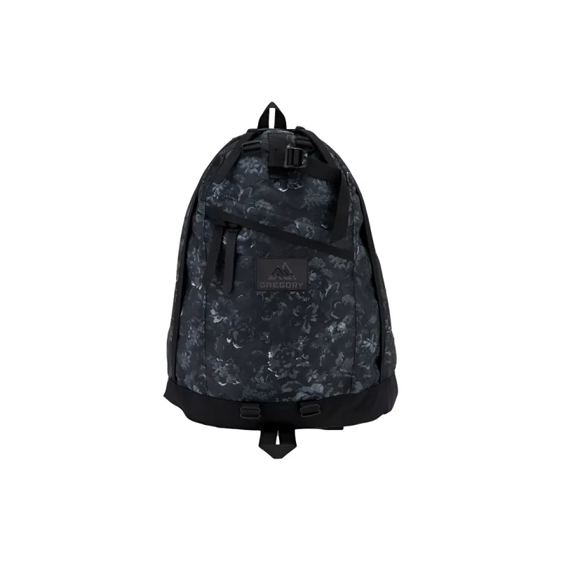 GREGORY Nylon Backpack Unisex Black-0