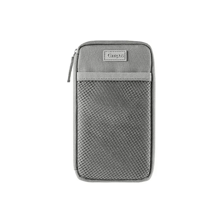 KOKUYO Campus Double Zipper/Desk Upright Large Capacity Pencil Case/pencil Box-11