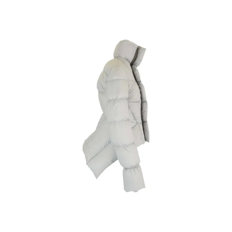 RICK OWENS/RO Down Jacket Women's Blue Gray-3