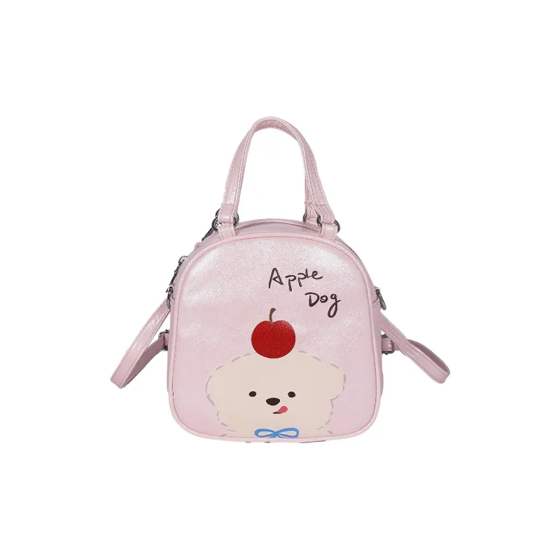 Teddy Bear Collection PU Backpack Women's Multicolor-6
