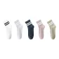 5 Pack (White+Light Gray+Floral+Green+Navy Blue)