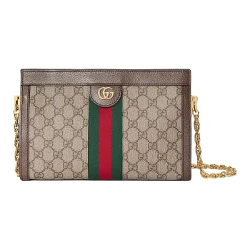 GUCCI Ophidia Small Retro Messenger Bag Shoulder Bag Brown