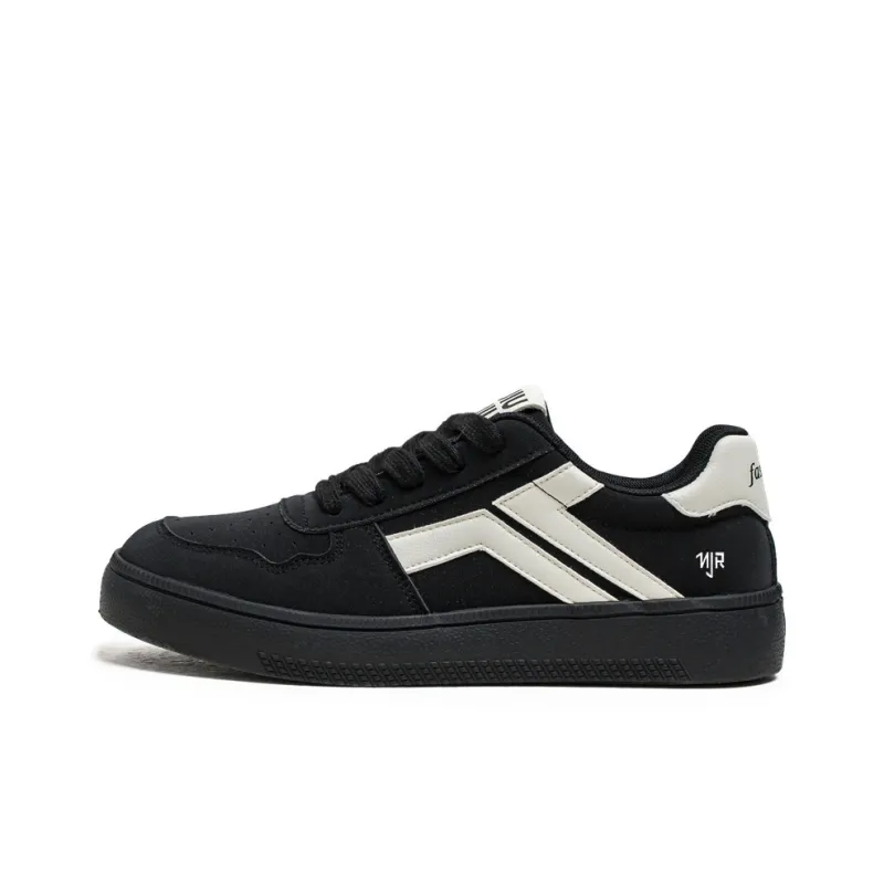 NANJIREN Slip Resistant Shock Absorbers With Abrasion Resistant Properties Low Top Skateboard Shoes Men's-5