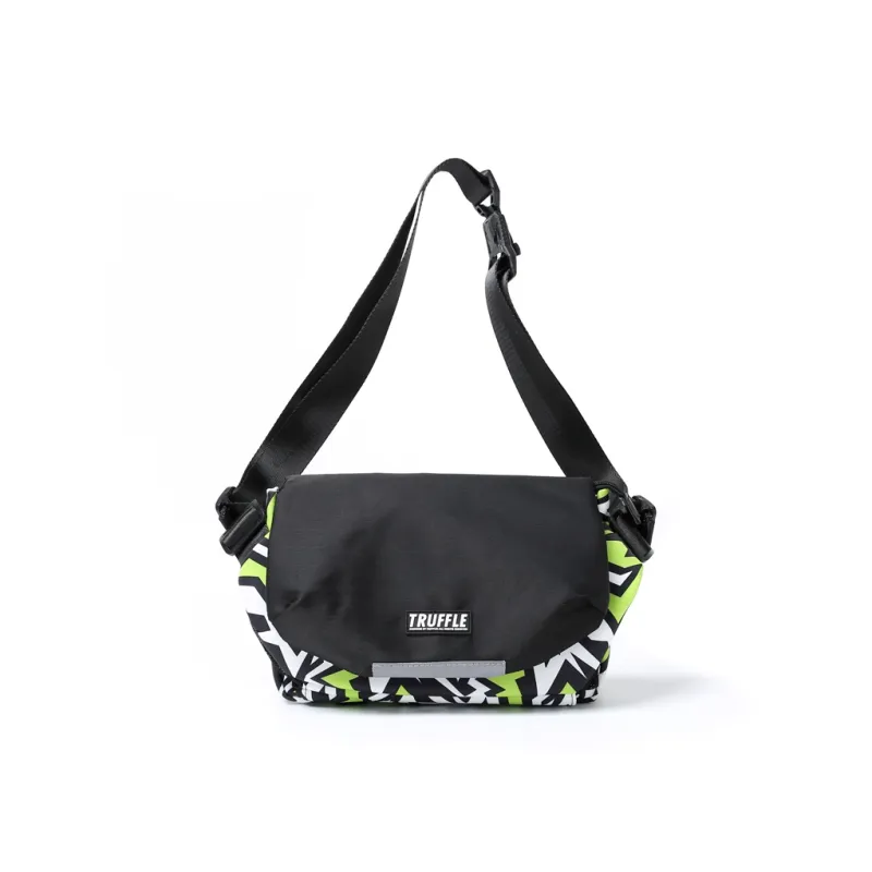 TRUFFLE Fabric Shoulder Bag, Crossbody Bag Unisex Multicolor-4