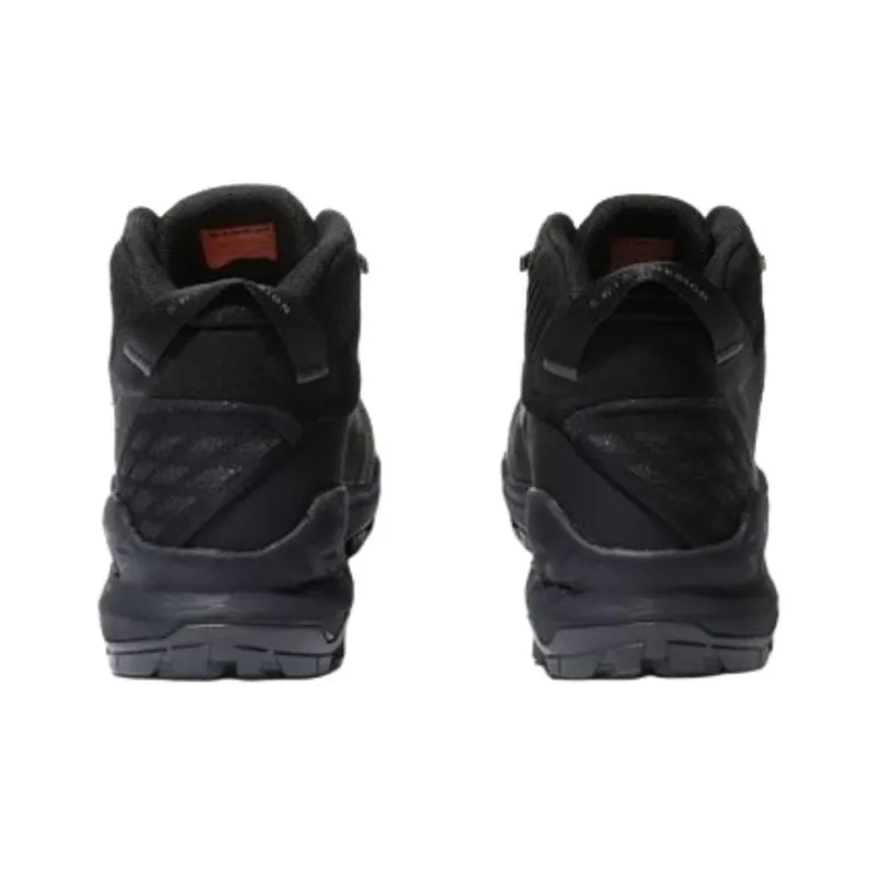 MAMMUT Sertig II Anti Slip Wear Resistant Mid Top Hiking Shoes Men's Black-3