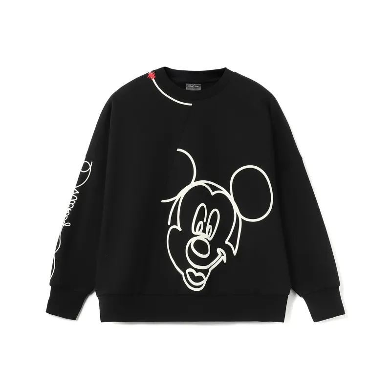 LiNing Disney Sweatshirt Winter Women's Black-0