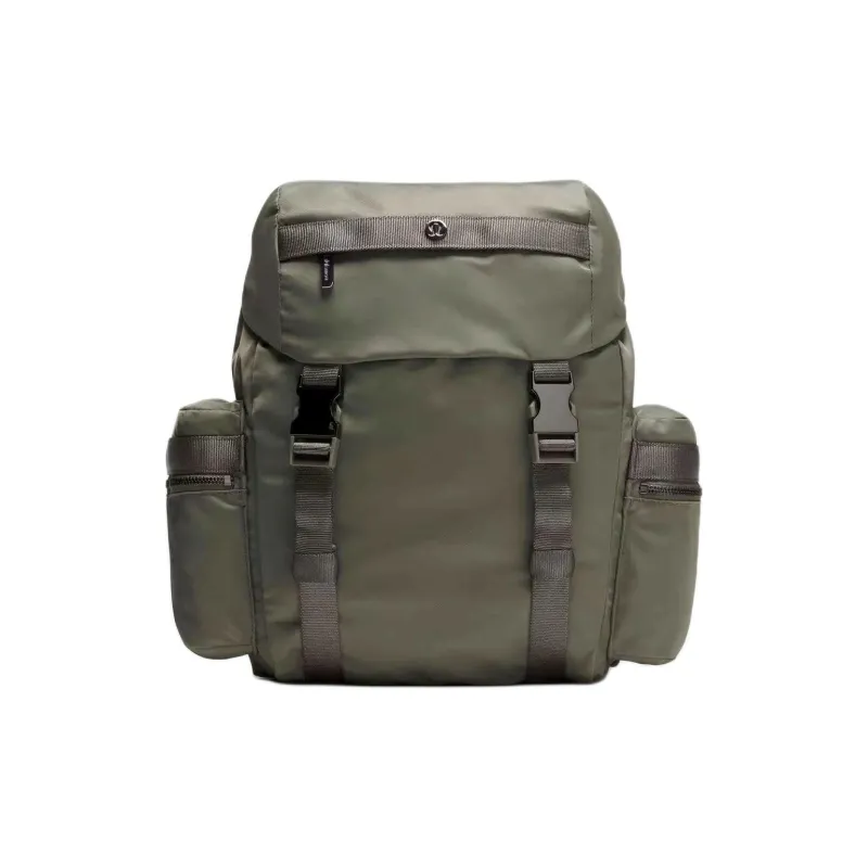 Lululemon Nylon Backpack Mini Unisex Army Green-0