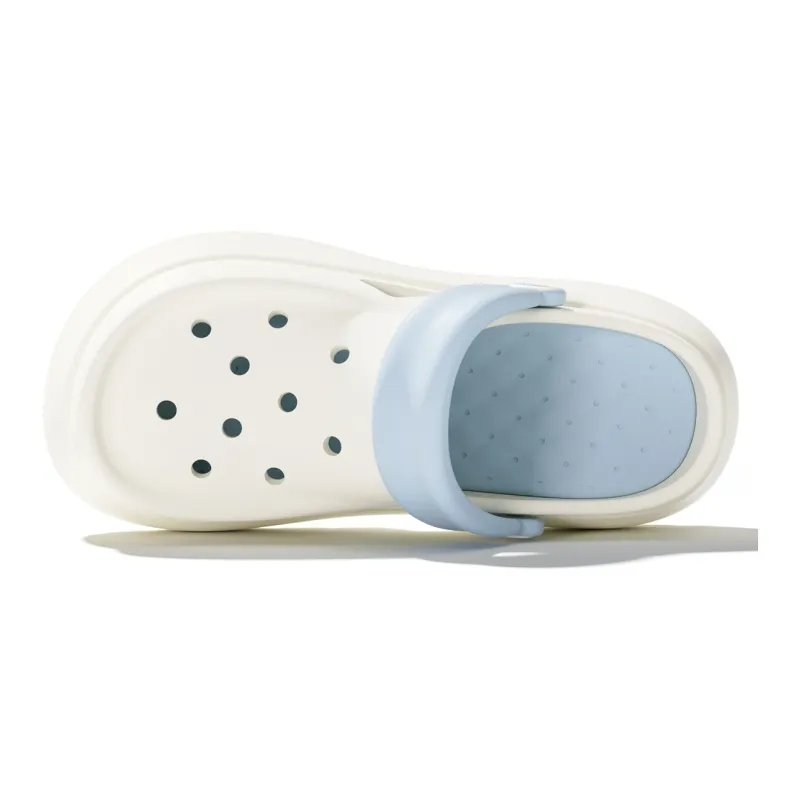 Soft Dopamine Dressing Platform Clogs, Summer Air EVA Height Increasing Versatile Urban Chic Style Slippers, Women's-8