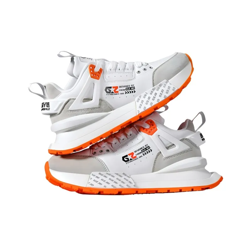 Cuzzi GZJD Cortez Shoes Anti Slip And Wear Resistant Height Increasing Low Top Chunky Sneakers Unisex-4