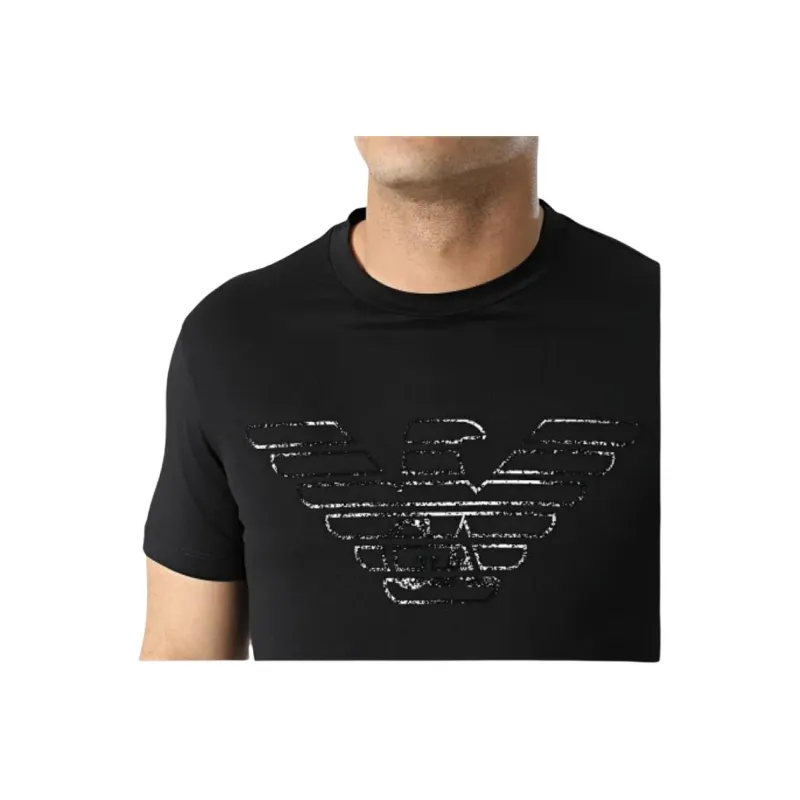 EMPORIO ARMANI SS22 T Shirt Men's Black-5