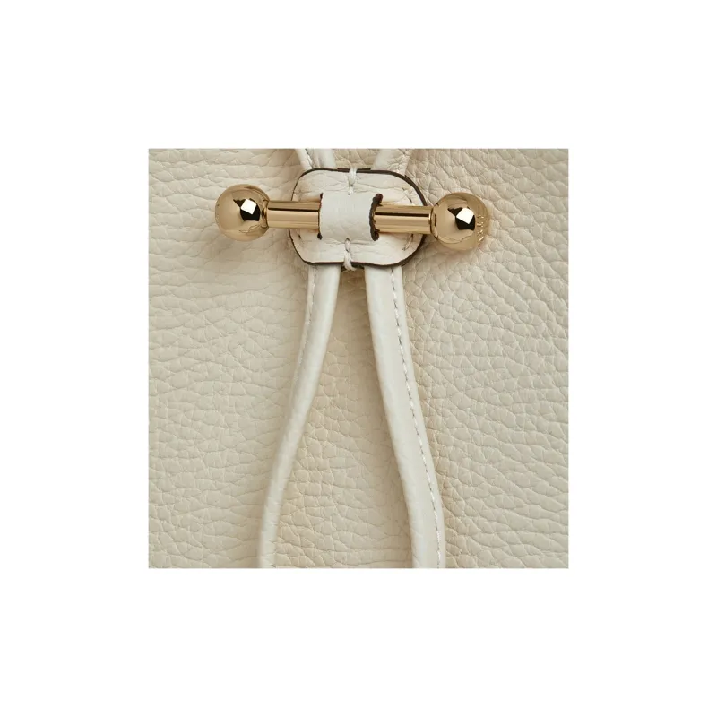 Strathberry Grained Calfskin Shoulder Bag Crossbody Bag Medium Size Women's Vanilla-4