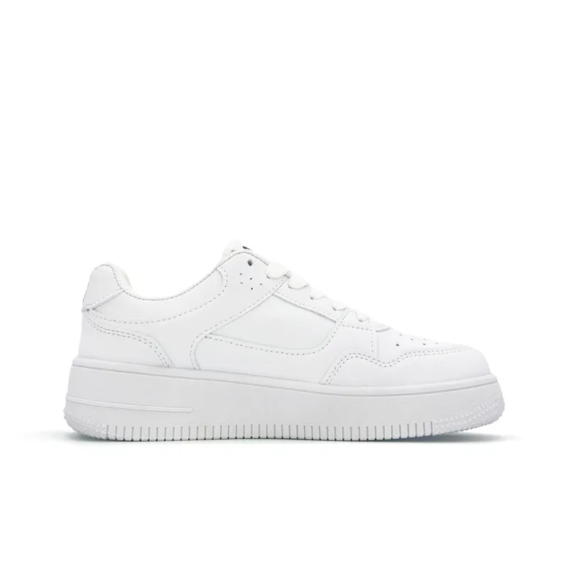 ALI THE FOX Low Top Skateboard Shoes Unisex White-23