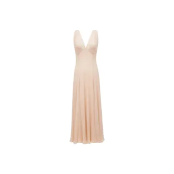 SAINT LAURENT Sleeveless Dress Women's Nude
