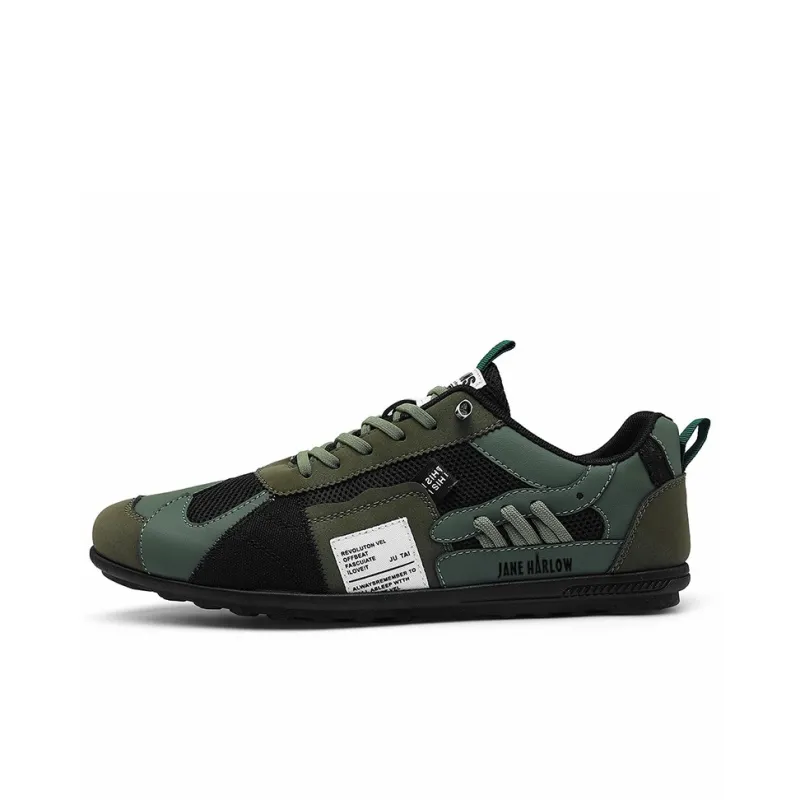 JANE HARLOW Abrasion Resistant Breathable Low Top Casual Shoes Men's-4