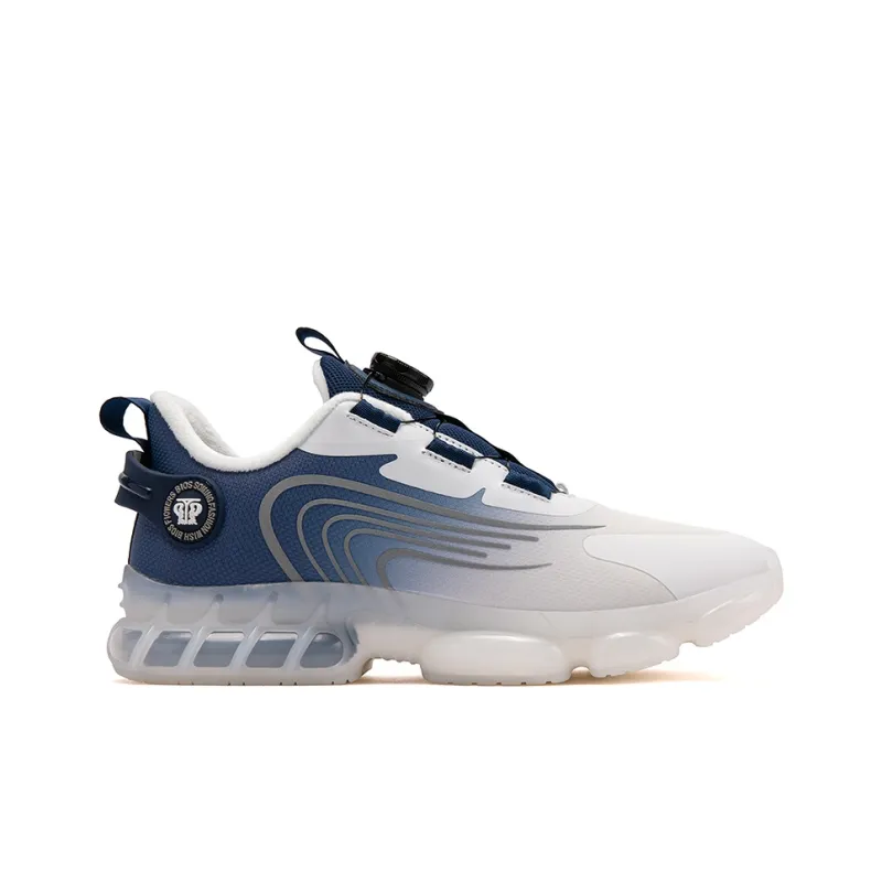 BIANSULONG Running Shoes Unisex Low Top White Blue-1