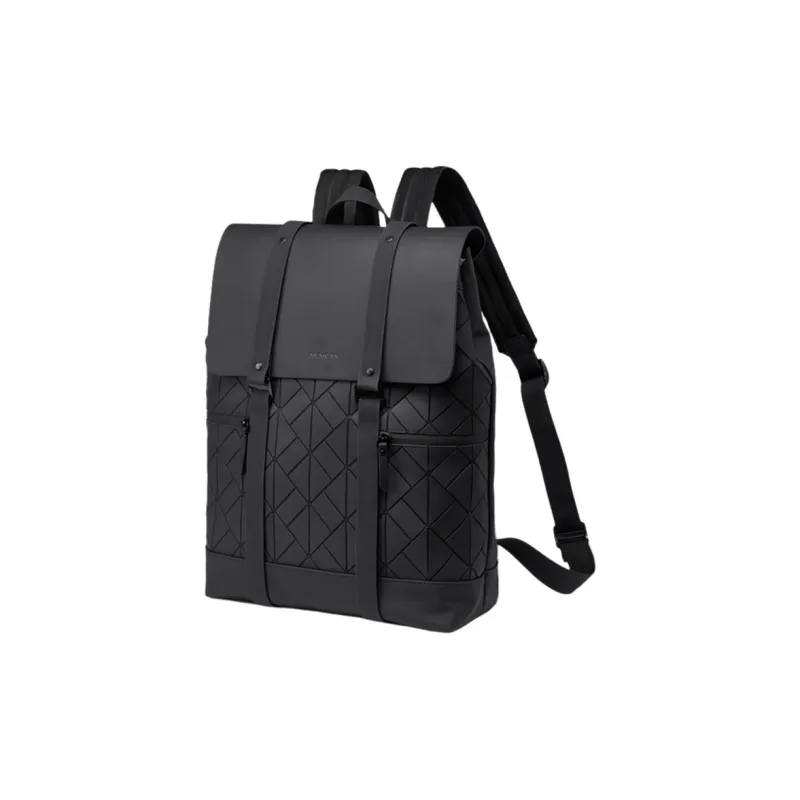 MEXICAN PVC Laptop Backpack Unisex Black-1