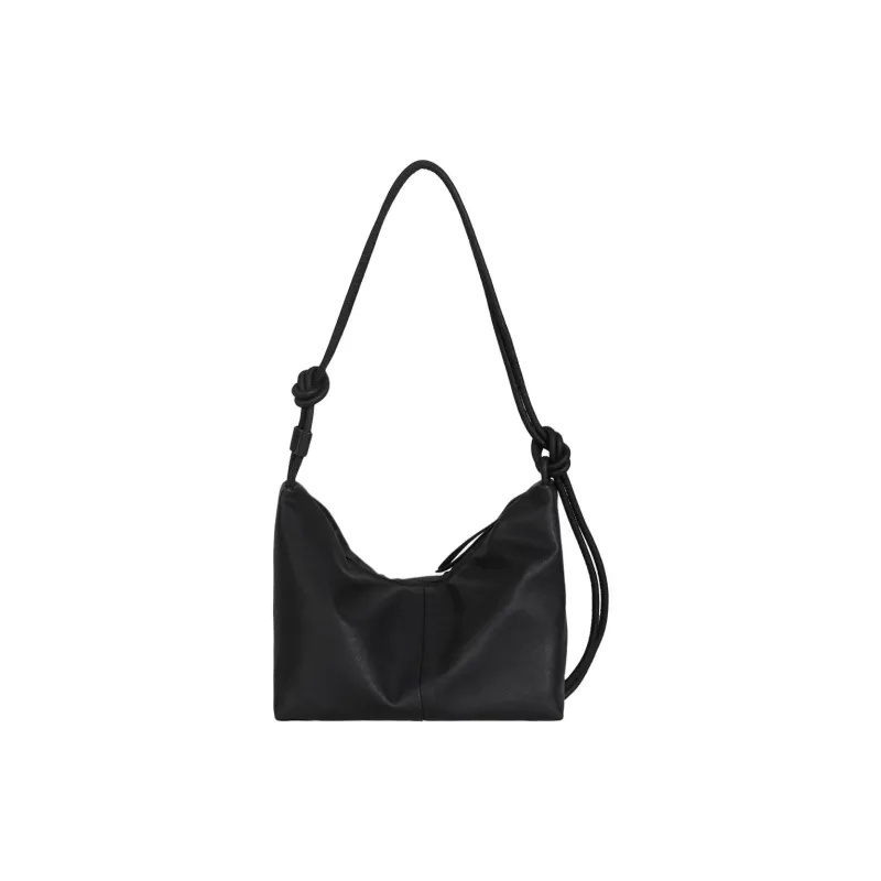 Kikawa Card Synthetic Leather Tote Bag, Shopping Bag, Crossbody Bag, Shoulder Bag Medium Size Women's Black-3