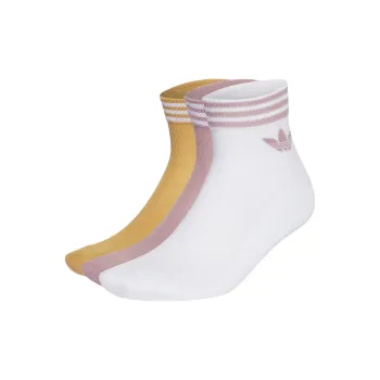 Adidas Originals TREFOIL ANKLE SOCKS 3 PAIRS Ankle Socks Unisex 3 Pack