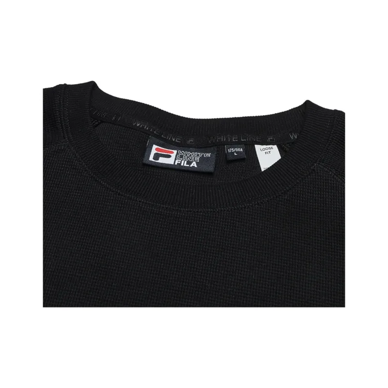 FILA ORIGINALE Long Sleeved T Unisex Jet Black-2