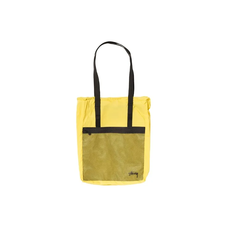 Stussy Nylon Handbag Unisex Yellow/Gold-0