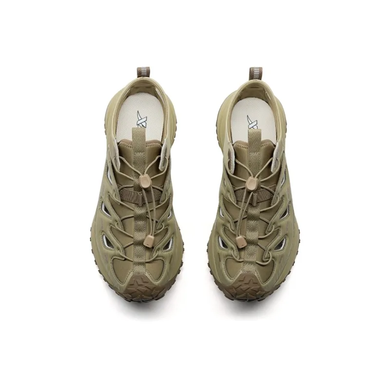 XTEP Slip Resistant Quick Dry River Trekking Shoes Men's Green-3