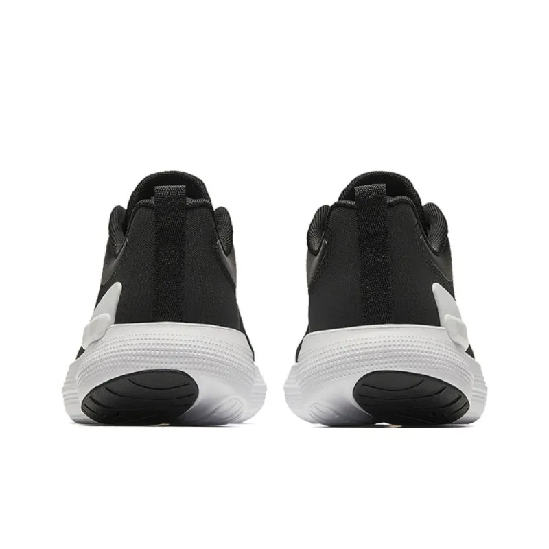 Anta Running Collection Anti Slip Wear Resistant Low Top Casual Running Shoes Men's Basic Black-3