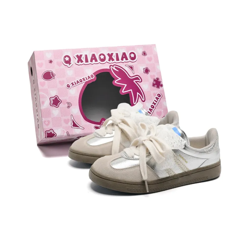 Circle Small Coverage Abrasion Resistant Lightweight Low Top Skateboard Shoes Women's-6