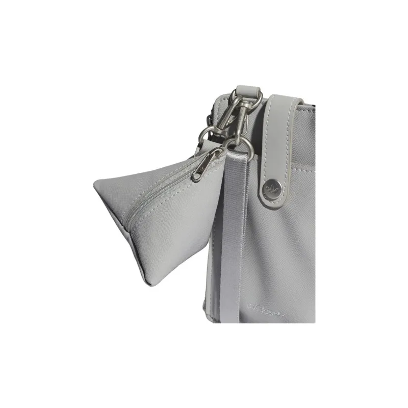 Adidas Originals PU Crossbody Bag, Shoulder Bag Regular Unisex Light Asphalt Gray-4