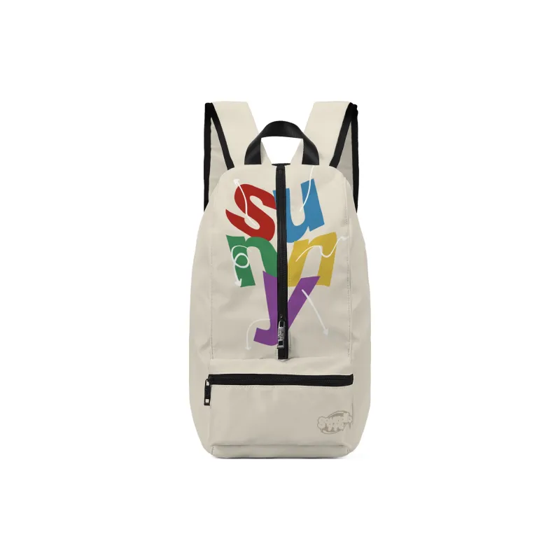 Soundbyte Polyester Backpack Unisex Multicolor-20