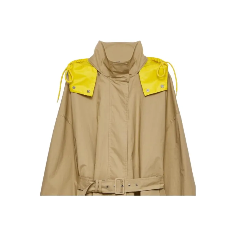 PRADA Trench Coat Women's Khaki-1