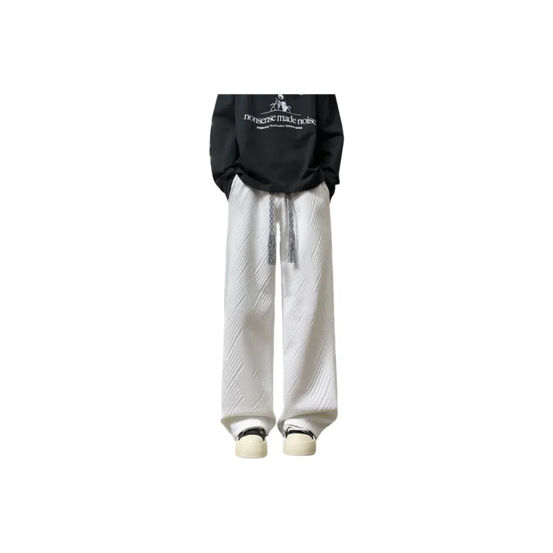 Fakeyoung Casual Pants Unisex White-0